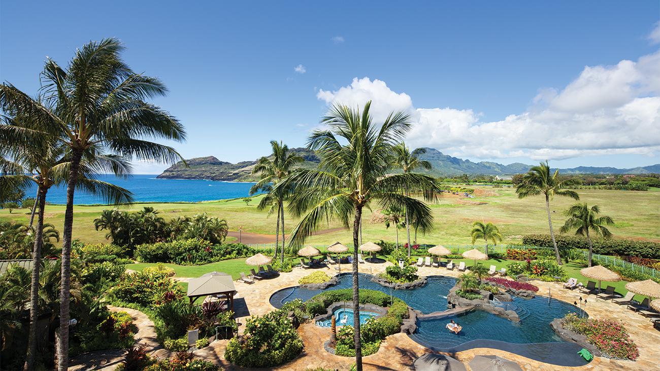 Outdoor Pool - Aerial View